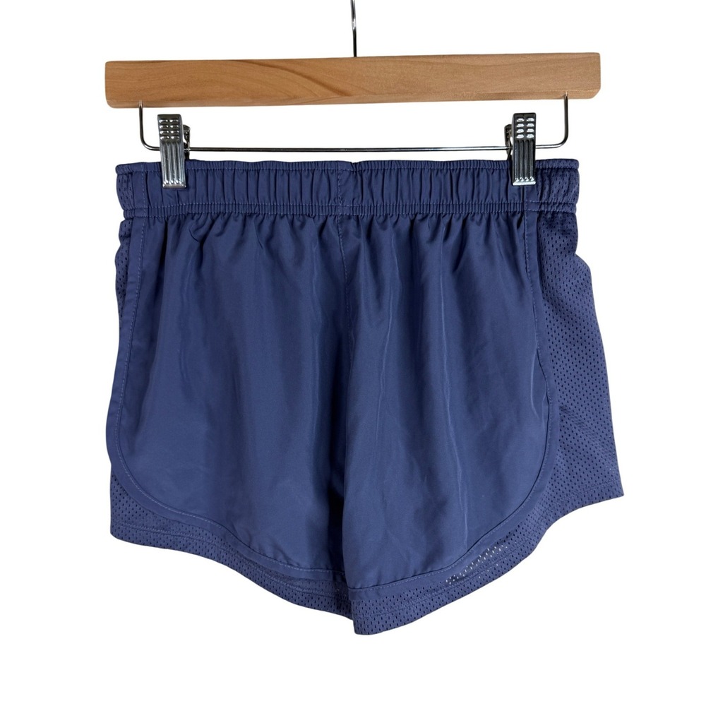 Nike Air Temo Dri-Fit Women's Running Shorts size Small Lined Blue Active - Picture 2 of 8